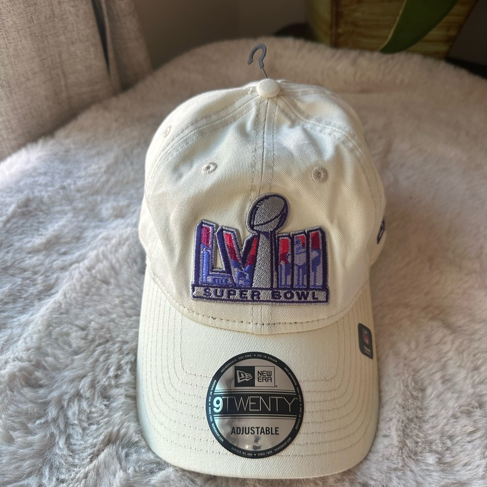 NFL Super Bowl LV Cream Adjustable Hat New Era brand